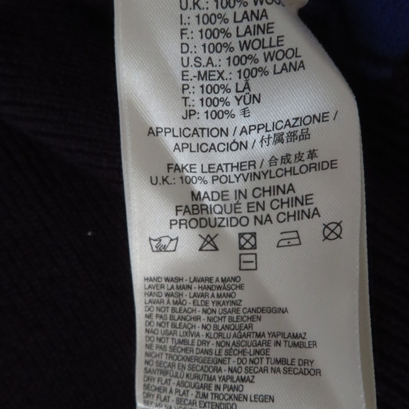 Diesel Black Gold Luxury khrysalis Chunky Jumper 100% wool Size M - Picture 6 of 10